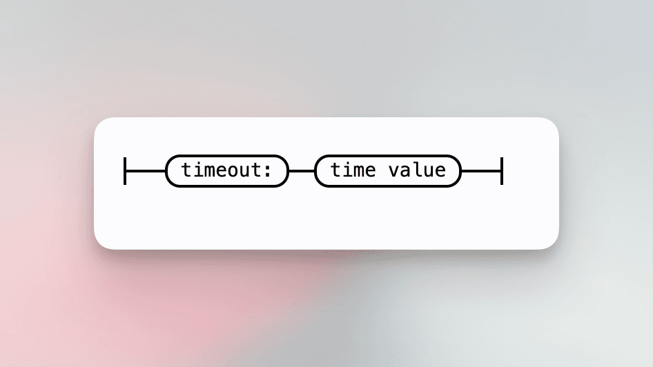 timeout